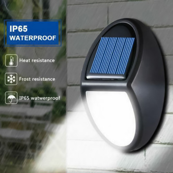 10 LED Solar Steps Light Ηλιακό φωτιστικό εξωτερικού χώρου Έξυπνος αισθητήρας Φωτιστικό τοίχου Αδιάβροχο ηλιακό φως του ήλιου για διακόσμηση κήπου πισίνας