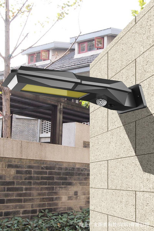 Νέο LED ηλιακό φωτιστικό τοίχου αδιάβροχο φωτιστικό με αισθητήρα κίνησης Φωτισμός κήπου Φωτισμός δρόμου ηλιακό φωτιστικό τοίχου για αυλή κήπου