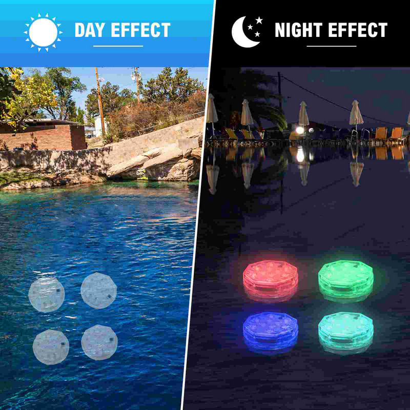 Baseino apšvietimas Akvariumo tvenkinys Povandeninis LED vandeniui atsparus panardinamasis žibintas