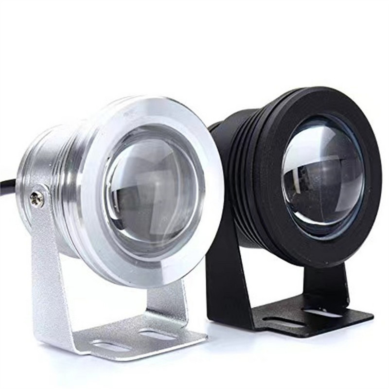 IP68 ūdensizturīgs Led dīķa gaisma zemūdens lampa RGB iegremdējama gaisma 10 W prožektors ar tālvadības pulti peldbaseina strūklakas dekorēšanai