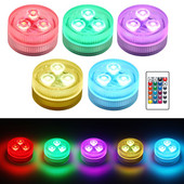 Baseino apšvietimas povandeninio baseino apšvietimas belaidis panardinamas LED apšvietimas IP68 lauko prožektorius, skirtas akvariumo tvenkiniui