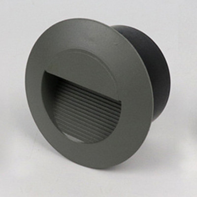 BEIAIDI apaļa ūdensnecaurlaidīga Led kāpņu kāpņu gaisma, padziļināta LED pēdu gaisma āra dārza lieveņa celiņa kāpņu telpas sienas stūra lampa