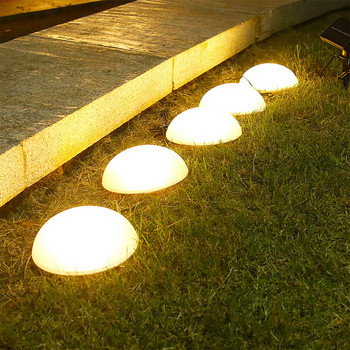 Υπαίθρια 5 τμχ Ηλιακά Φωτιστικά Εδάφους Φωτιστικά Κήπου Λάμπες Χλοοτάπητα Εξωτερικού Αδιάβροχο Μονοπάτι Τοπίο Σκάλες Αυλή Φωτιστικό Κατάστρωμα Διακόσμησης