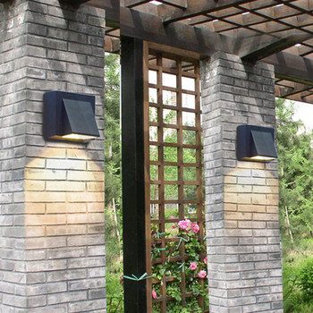 3W 6W Външна водоустойчива LED стенна лампа Балкон Коридор Стъпка Стенна лампа Вила Хотелска сграда Екстериорна стенна лампа