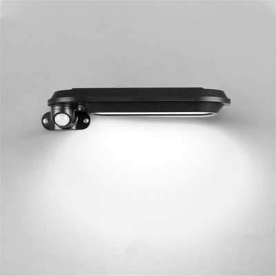 1 gab Led saules sienas lampa Ip65 ūdensizturīgs cilvēka ķermeņa indukcijas āra ielu apgaismojums dārza ielas balkona dekorēšanai