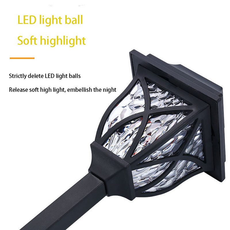 Sodo vejos šviestuvai Saulės LED lempos Belaidžiai grindų takų žibintai Lauko vandeniui atspari lempa Žemės apšvietimas kiemo terasai Decorativ