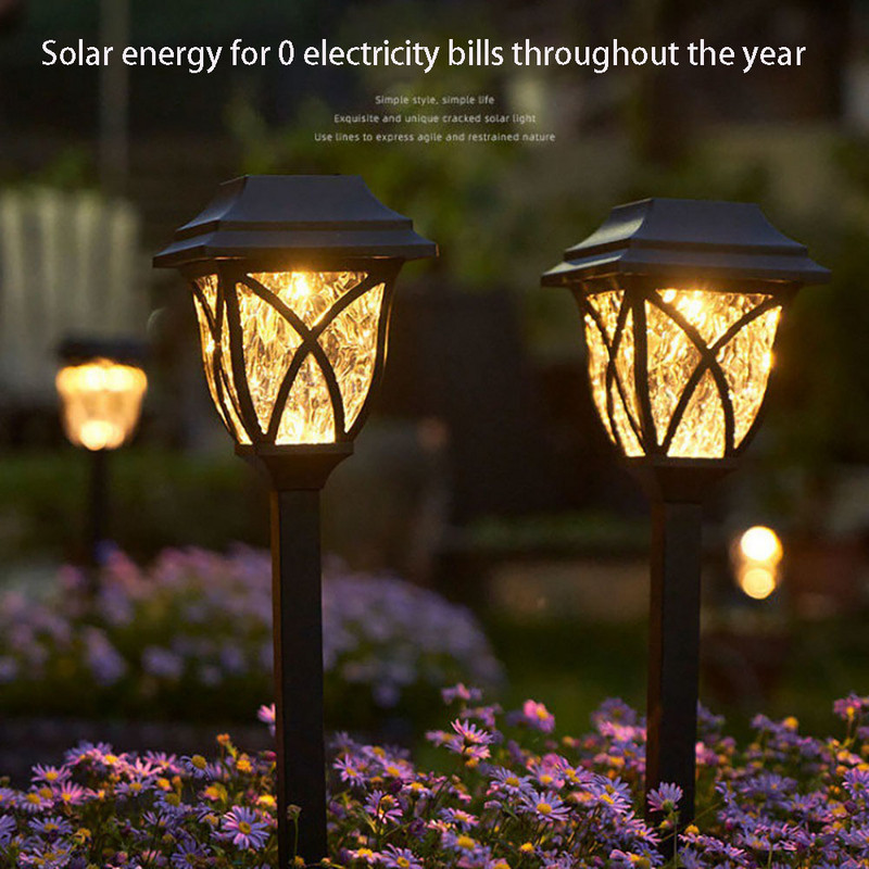 Sodo vejos šviestuvai Saulės LED lempos Belaidžiai grindų takų žibintai Lauko vandeniui atspari lempa Žemės apšvietimas kiemo terasai Decorativ