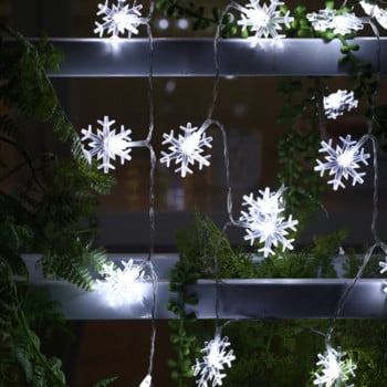 Χριστουγεννιάτικη Νεράιδα Light Snowflake LED String Light Διακόσμηση γιρλάντα για το σπίτι Χριστουγεννιάτικα δώρα Άγιου Βασίλη Πρωτοχρονιάτικο Στολίδι