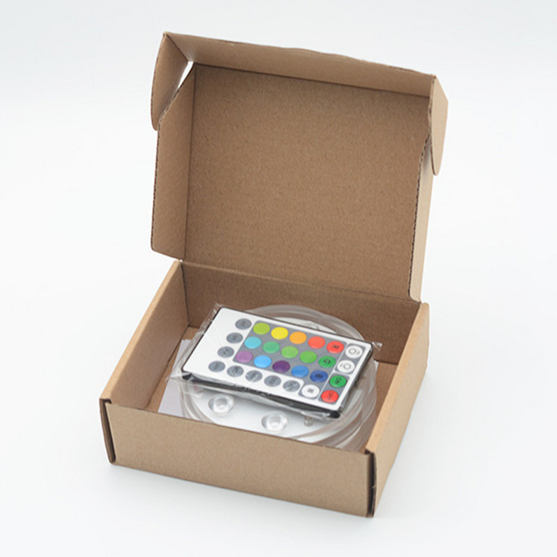 10 LED iegremdējama gaisma ar tālvadības pulti