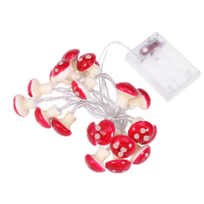 LED hubové rozprávkové svetielka 2m 10LED 3m 20LED vianočná girlanda vodotesný tvar drôtená šnúrková lampa batéria USB napájanie