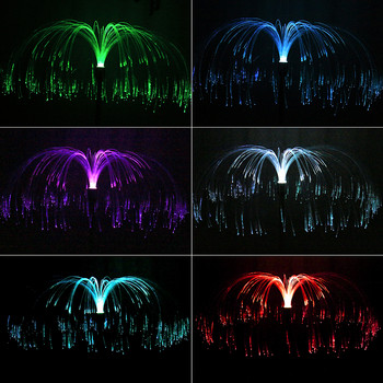 Слънчеви LED медузи Светлини Външен градински декор Светлина за морава LED Оптични светлини Външна водоустойчива декоративна лампа за морава Вътрешен двор