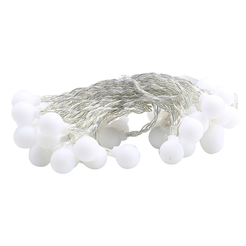 Kempingparti dekoráció LED-es fényfüzér tündér terasz meleg fehér esküvői vízálló hálószoba kert romantikus USB tápellátású kristálygömb