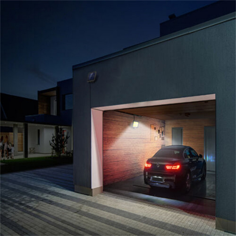 LED saules sienas lampa āra ielas apgaismojumam 120000LM IP65 ūdensizturīgs pagalma dārza celiņa apgaismojums Indukcijas lampa