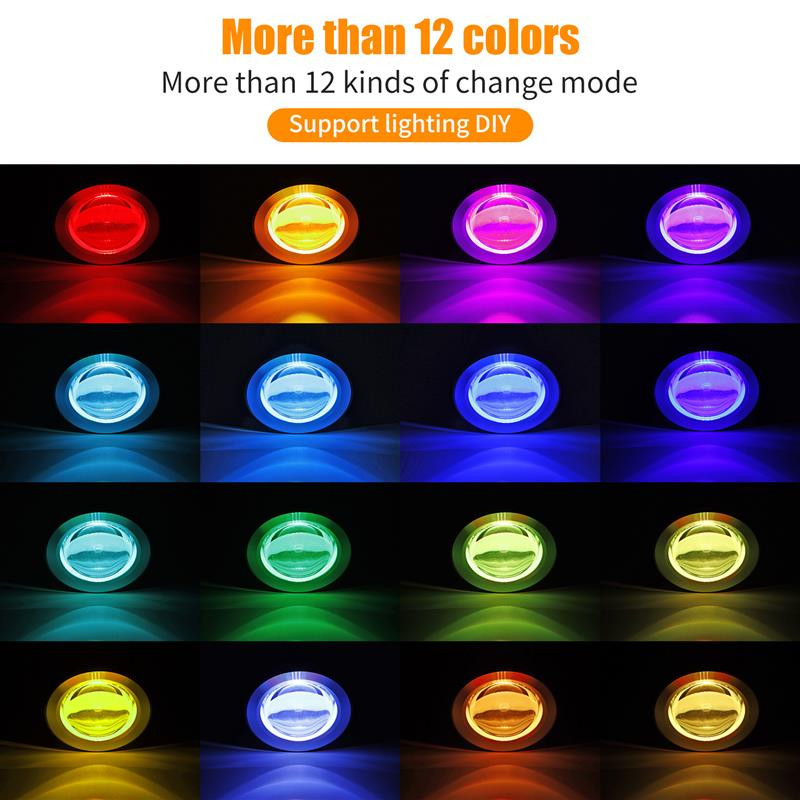 RGB tvenkinio apšvietimas IP65 vandeniui atsparus fontano šviestuvas povandeninis kraštovaizdžio prožektorius su nuotoliniu būdu reguliuojama panardinama lauko lempa 10 W