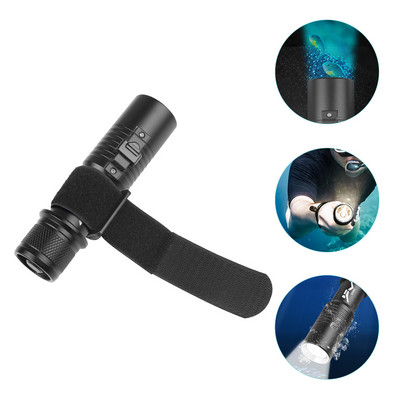 Niršanas zibspuldzes plaukstas laivas lukturi Uzlādējami zemūdens ūdensizturīgi lukturīši Magnetrona turētājs