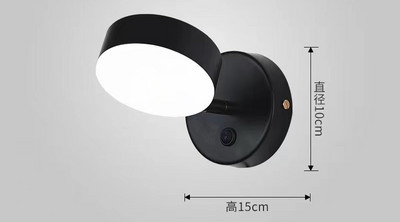 LED fali lámpa hálószoba éjjeli lámpa Modern minimalista forgatható tükör első lámpa folyosó fali lámpa dekoratív hangulati lámpa