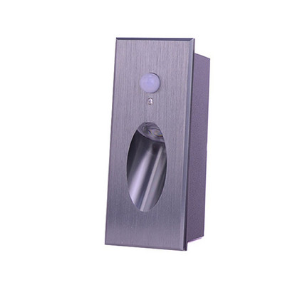 PIR mozgásérzékelő LED lépcsőlámpa beltéri LED fali saroklámpa beágyazott fali lámpa Kezdőlap Szállodai folyosói folyosó láblámpája