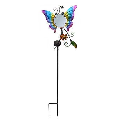 Butterfly napelemes kerti lámpafüzér vízálló LED füzér Sun Power kültéri napfény a teraszhoz háztáji gyep ösvényhez