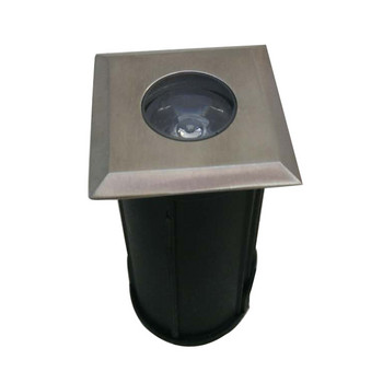Градинска LED мини подземна пейзажна лампа IP68 Водоустойчива външна 304 неръждаема стомана COB 3W