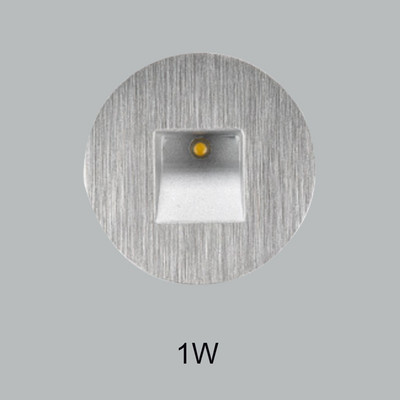 Led lépcsőlámpa süllyesztett alumínium négyzet alakú kerek fali lámpa arany fehér beltéri kültéri vízálló lépcsős konyhai előtérhez