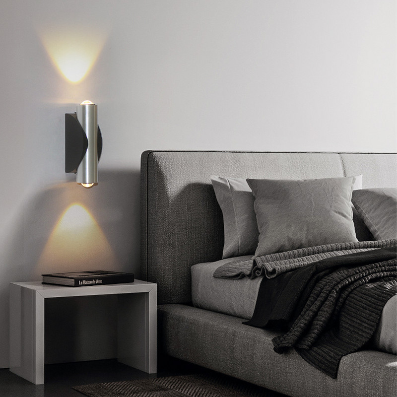 sconces beltéri fali lámpatestek LED fali beltéri hálószoba éjszakai lámpa kreatív fény háttér fali hálószoba beltéri fal