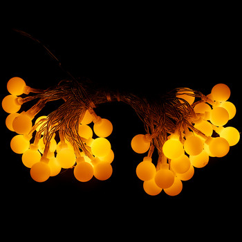 2/3/6M LED Στρογγυλά Φωτάκια χορδών μπάλας LED Λάμπα USB Χριστουγεννιάτικη γιρλάντα Νεράιδα String Φωτισμός Εξωτερικού πάρτι Κήπος Διακόσμηση κρεβατοκάμαρας