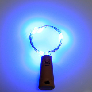 10/5db borosüveg lámpa parafa LED-füzérrel Tündérfényfüzér karácsonyfadíszek kültéri esküvői bár dekoráció