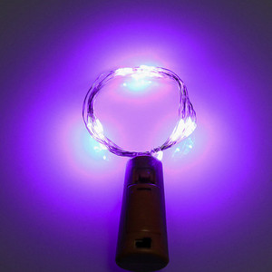 10/5db borosüveg lámpa parafa LED-füzérrel Tündérfényfüzér karácsonyfadíszek kültéri esküvői bár dekoráció