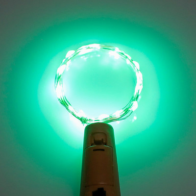 10/5db borosüveg lámpa parafa LED-füzérrel Tündérfényfüzér karácsonyfadíszek kültéri esküvői bár dekoráció