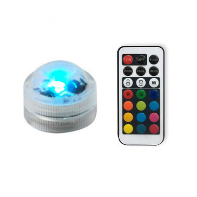 Radošs zivju tvertņu dīķa iekšpuses apgaismojums 3 cm ūdensnecaurlaidīgs lampas urbis, pagriežams zemūdens gaisma Mājas piederumi Portatīvie mini