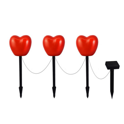 Solarna vrtna svjetla LED ljubavna svjetla Vanjska vodootporna svjetiljka za travnjak Pejzažna svjetla za Valentinovo Vjenčanje/terasa/ukrasna staza