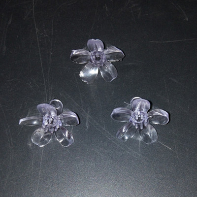 YIYANG minkštos plastikinės permatomos vyšnių žiedų gėlės, skirtos „pasidaryk pats“ LED stygoms Kalėdų atostogų sodo vestuvių dekoravimo lemputės