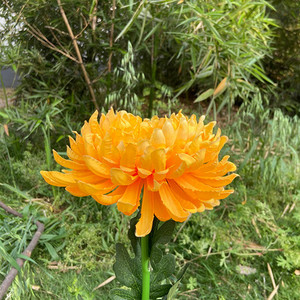 Napelemes krizantém kültéri kerti pázsit lámpa IP65 vízálló virágok ösvény lámpa terasz udvar zöldséges kert ünnepi dekoráció