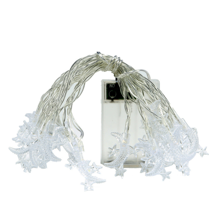 2021. Nove zvijezde, mjesec, leptir, baterijska svjetla za božićno vjenčanje, svjetla za ukrašavanje bajkovitih spavaćih soba, LED svjetla