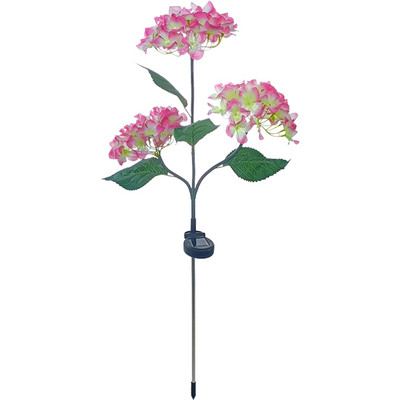 2gab. Ziedu zāliena dekoratīvās gaismas Izturīgs saules ainavu apgaismojums Vienkārša uzstādīšana Simulēts iebūvēts akumulators mājas dārzam