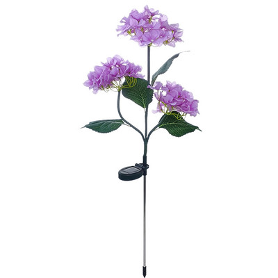 2gab. Ziedu zāliena dekoratīvās gaismas Izturīgs saules ainavu apgaismojums Vienkārša uzstādīšana Simulēts iebūvēts akumulators mājas dārzam