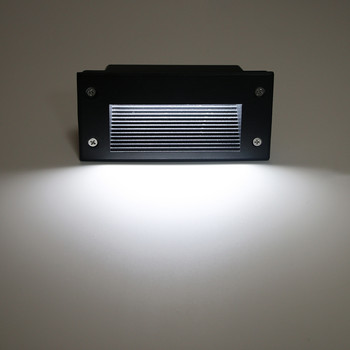 6W вградени LED стенни лампи Алуминиеви водоустойчиви фарове Коридорно осветление Домашно осветление Стъпка Стълбище Външни фарове Градинско осветление