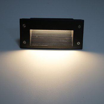 6W вградени LED стенни лампи Алуминиеви водоустойчиви фарове Коридорно осветление Домашно осветление Стъпка Стълбище Външни фарове Градинско осветление