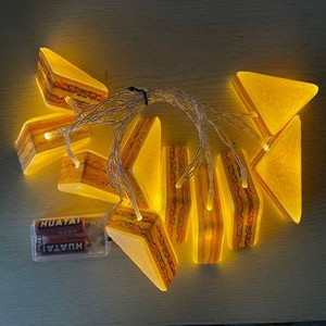 DIY gurmee modelleerimine valgusnöörid ruumi kaunistamine jäätis friikartulid võileivad valgusnöörid sünnipäevapeo restorani kaunistused