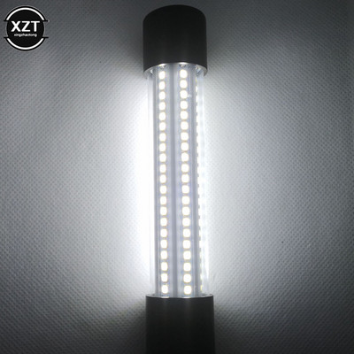 LED-es horgászlámpák 15W DC12V IP68 Színes víz alatti horgászlámpa merülőcsónakos éjszakai horgászlámpa vonzza a tintahal krill fényét