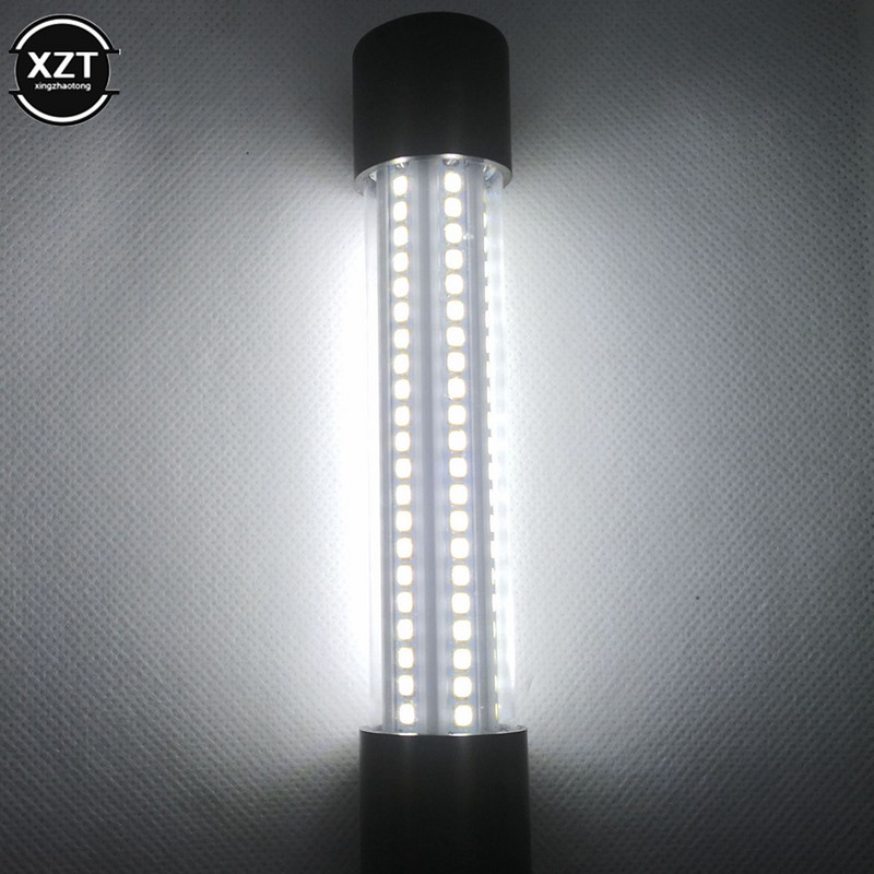LED-es horgászlámpák 15W DC12V IP68 Színes víz alatti horgászlámpa merülőcsónakos éjszakai horgászlámpa vonzza a tintahal krill fényét