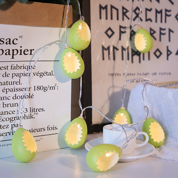Πασχαλινό πάρτυ Διακόσμηση Αυγό κουνελιού Φώτα κορδόνι LED γιρλάντα Πασχαλινά αυγά γκόμενα Fairy Light Παιδικά Πασχαλινά Δώρα Πασχαλινή διακόσμηση σπιτιού