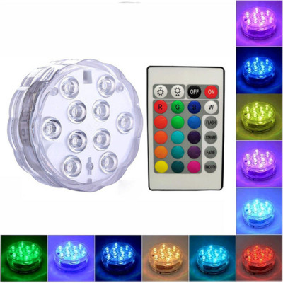 13LED RGB podvodna svjetiljka Podvodna LED noćna svjetiljka Svjetlo za bazene za vanjsku vazu Fish Ank Jezerce Disco Svadbena zabava