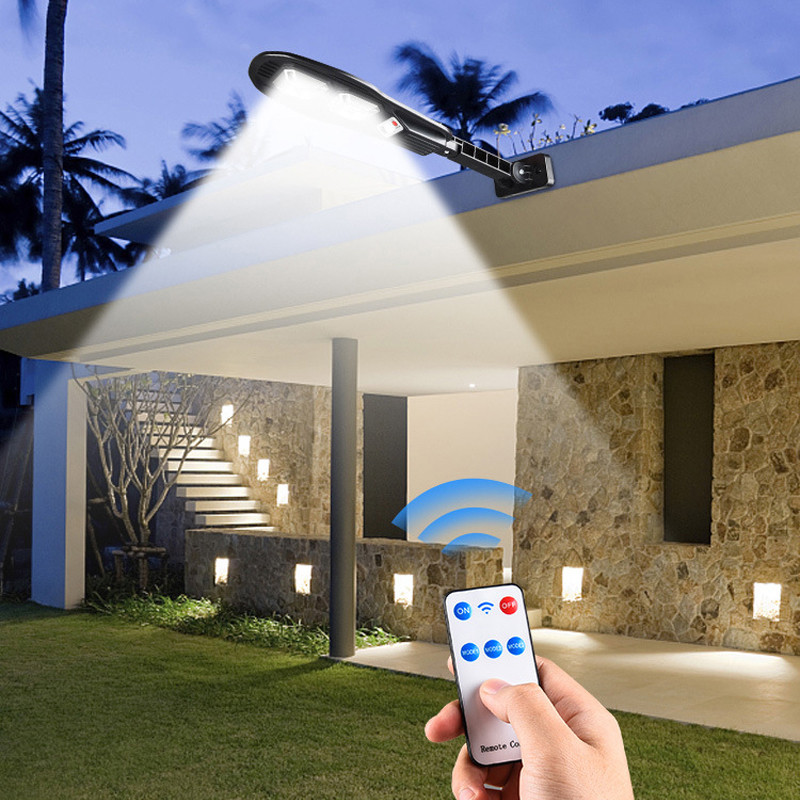 A2 saules sienas lampa PIR āra ielas apgaismojums mājas dārza saules gaisma COB LED ūdensnecaurlaidīgs ķermeņa kustības sensors, silti balts pagalma ceļš