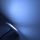 Baseino taškinis LED 12V DC RGB Daugiaspalvis 12W povandeninio fontano šviesos dervos užpildas IP68 Atsparus vandeniui Mėlyna Šalta Balta Šilta Balta