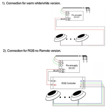 Точково осветление за басейн LED 12V DC RGB Многоцветен 12W Подводен фонтан Светлинен пълнеж със смола IP68 Водоустойчив Син Студено бял Топло бяло