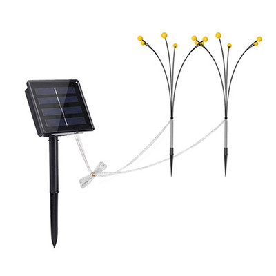 Saules zāliena lampa Ūdensnecaurlaidīga šūpoles dekoratīvā celiņa ainavu gaismas Izturīgi viegli uzstādāmi automātiskais slēdzis mājas dārzam