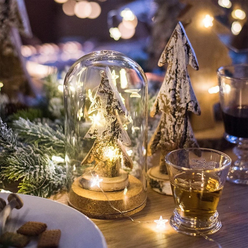 1/5 M zvaigznes vara gaismas stīgu istabas dekorēšana ar USB/baterijām darbināma 4 M LED pasaku gaisma Dekoratīva Ziemassvētku vītne guļamistabas ballītei