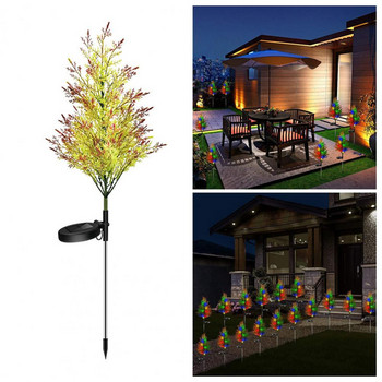 1 Σετ Λάμπα LED Εξαιρετικό Φωτιστικό Κήπου που μαγνητίζει τα βλέμματα Φωτιστικό γκαζόν LED υψηλής προσομοίωσης φυτού για το σπίτι