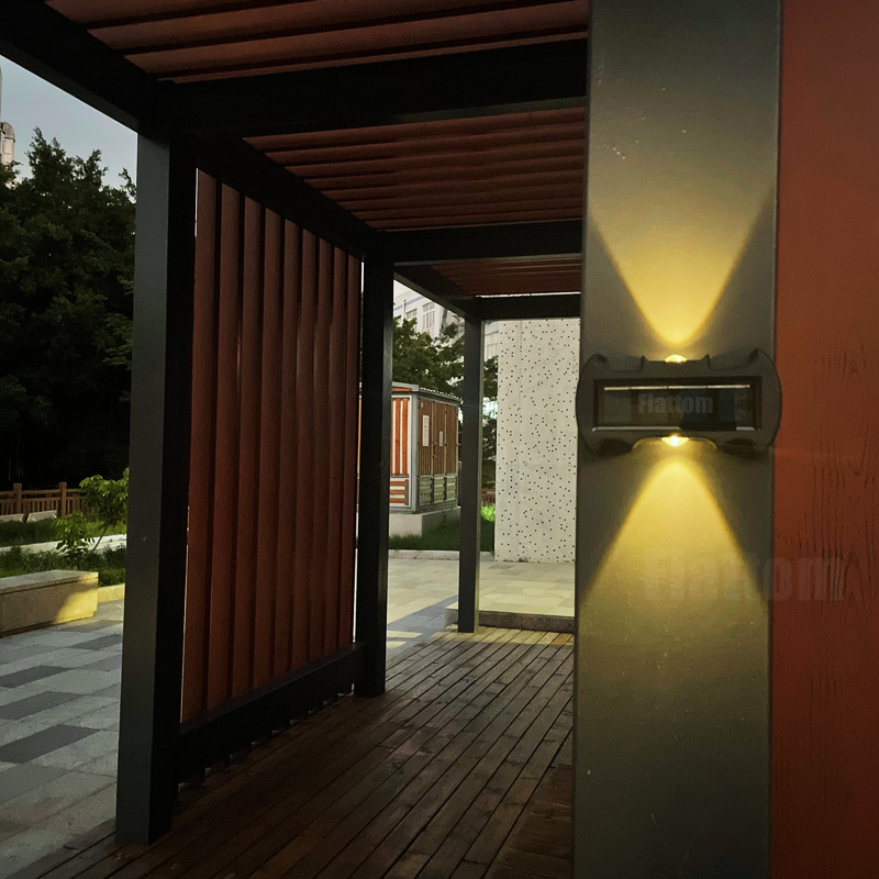 Solarna vrtna vanjska zidna svjetiljka Šišmiš Dekorativna zidna svjetiljka Kućni vanjski vrt Vila Pejzažna dekorativna svjetiljka